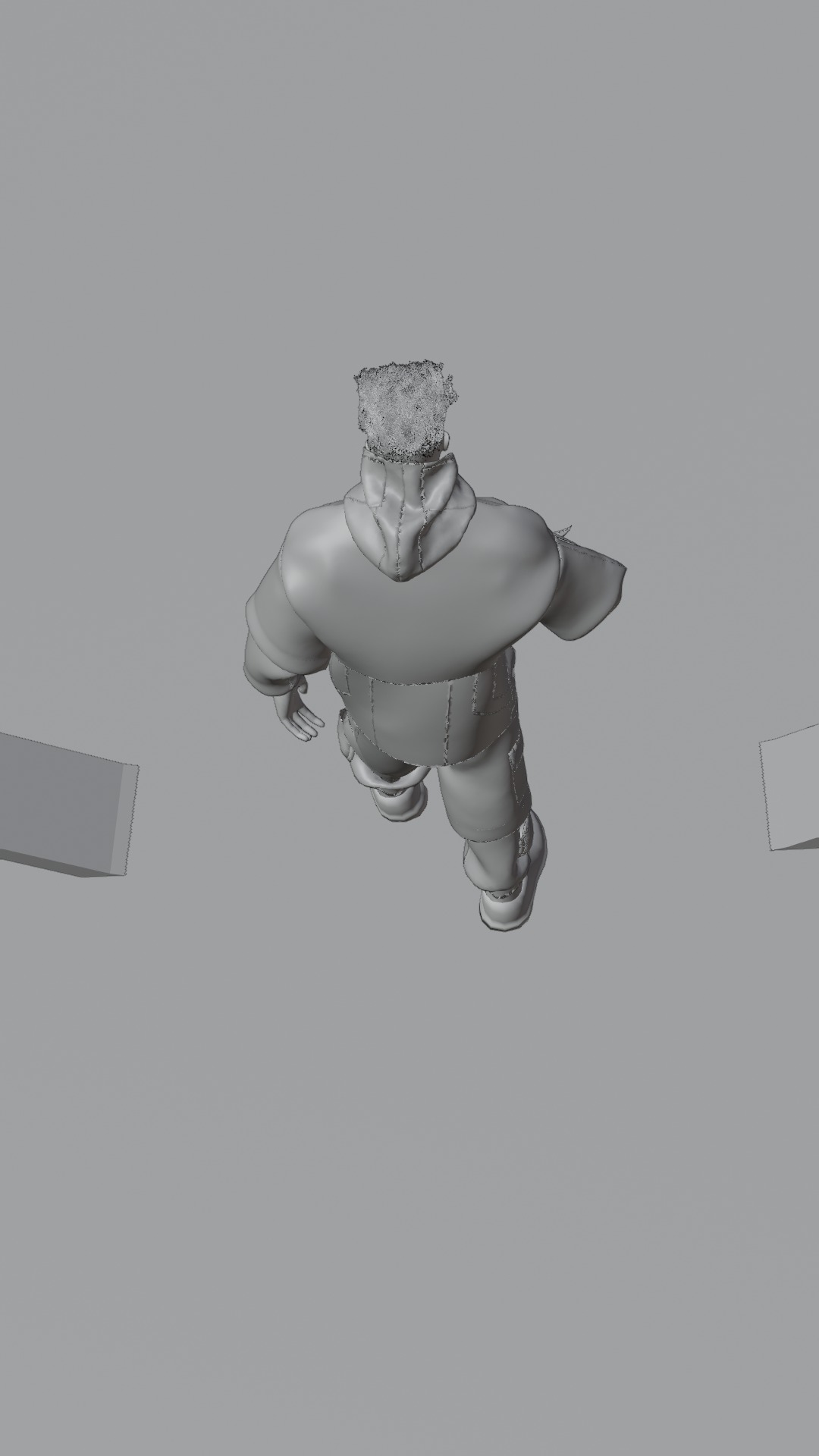 Mr Makanaki Low-poly 3D model_1