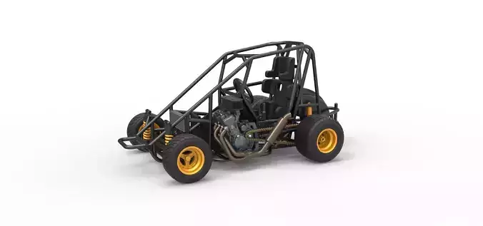 600 Micro sprint car Base Scale 1 to 25