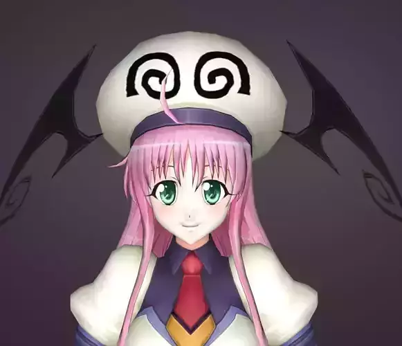 lala sataline deviluke 3D model