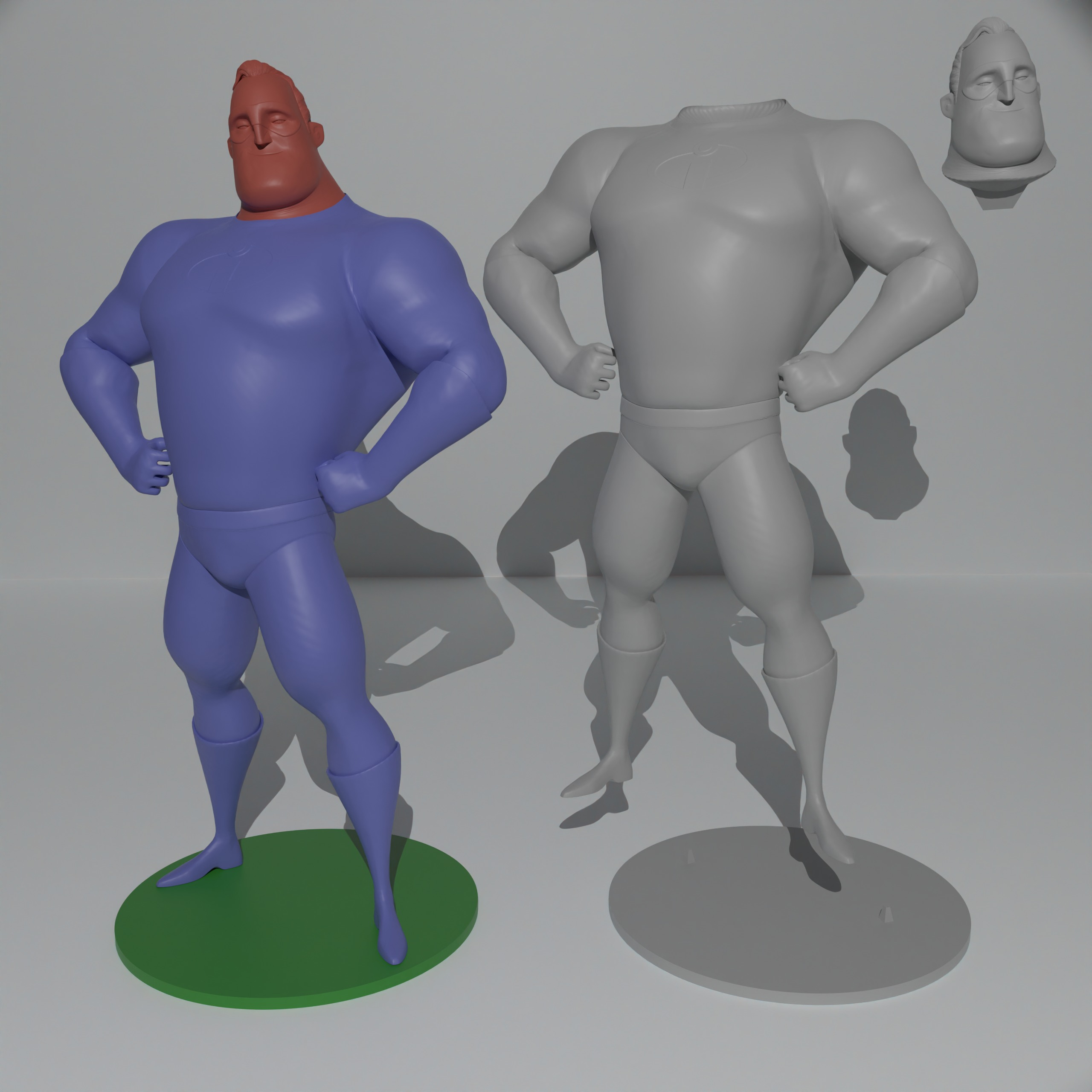 Mr Incredible 3D print model_12