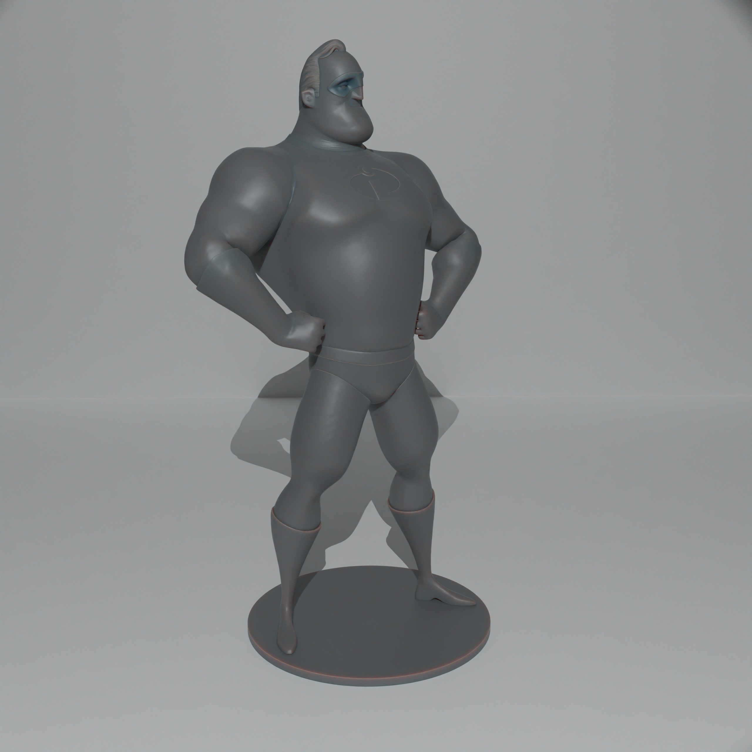 Mr Incredible 3D print model_11