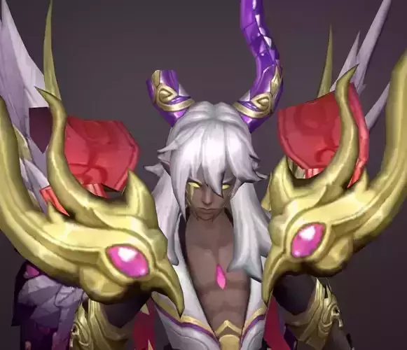 demonic angel  3D model