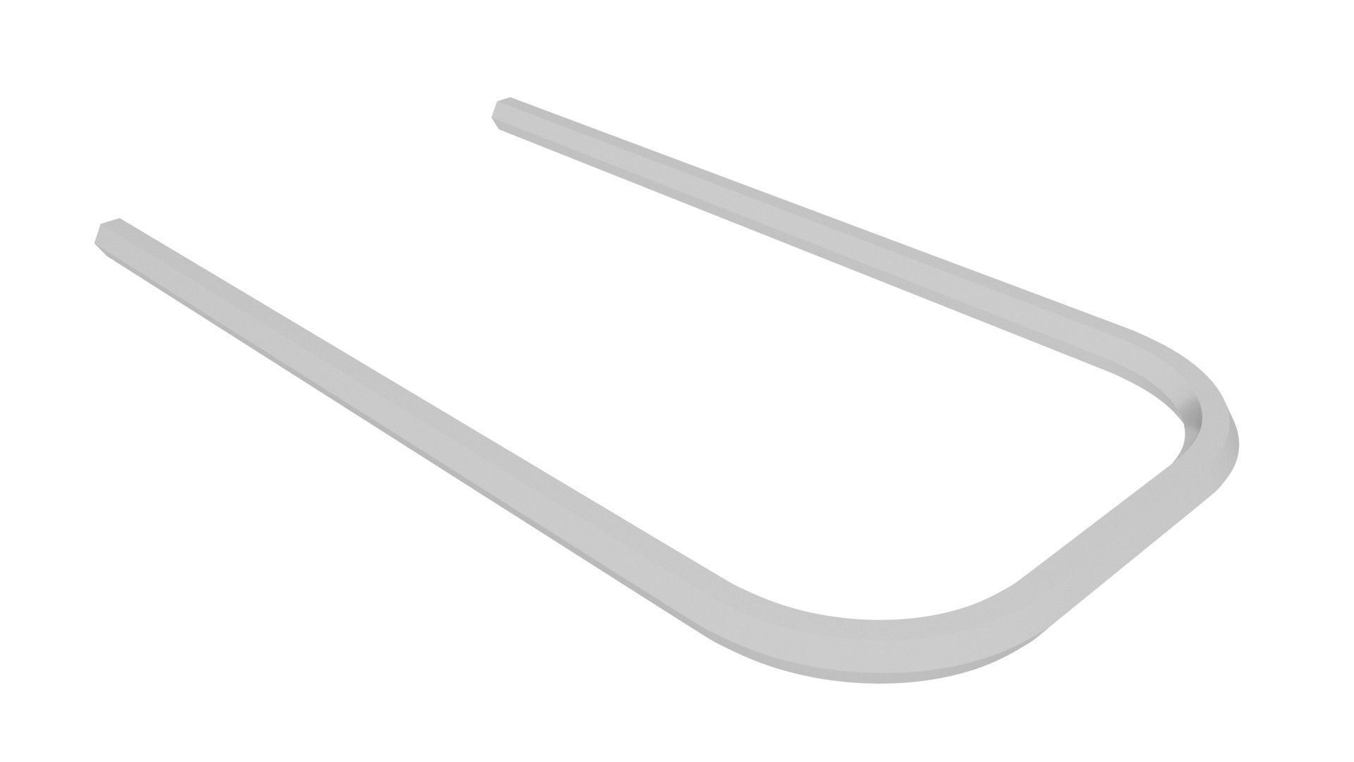 U Shaped Allen Wrench 3D model_7