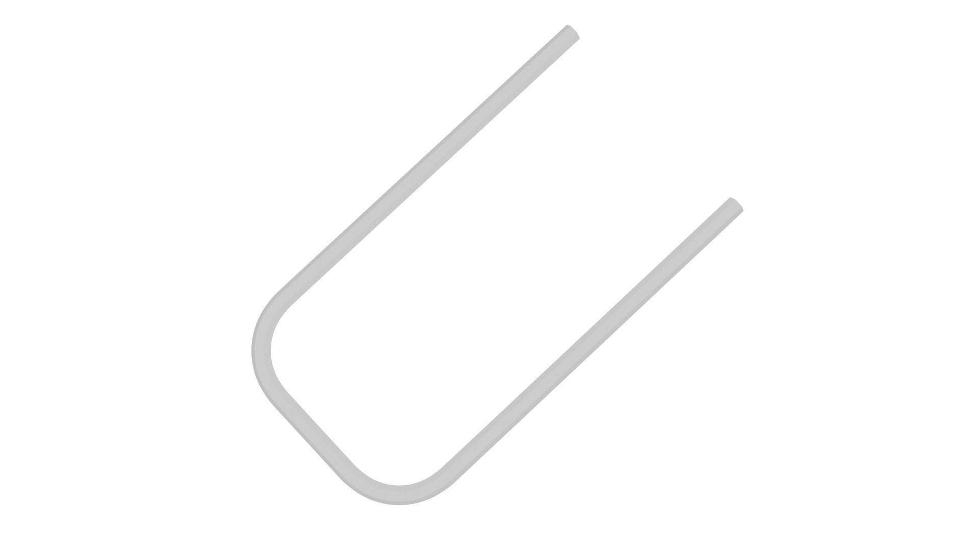 U Shaped Allen Wrench 3D model_8