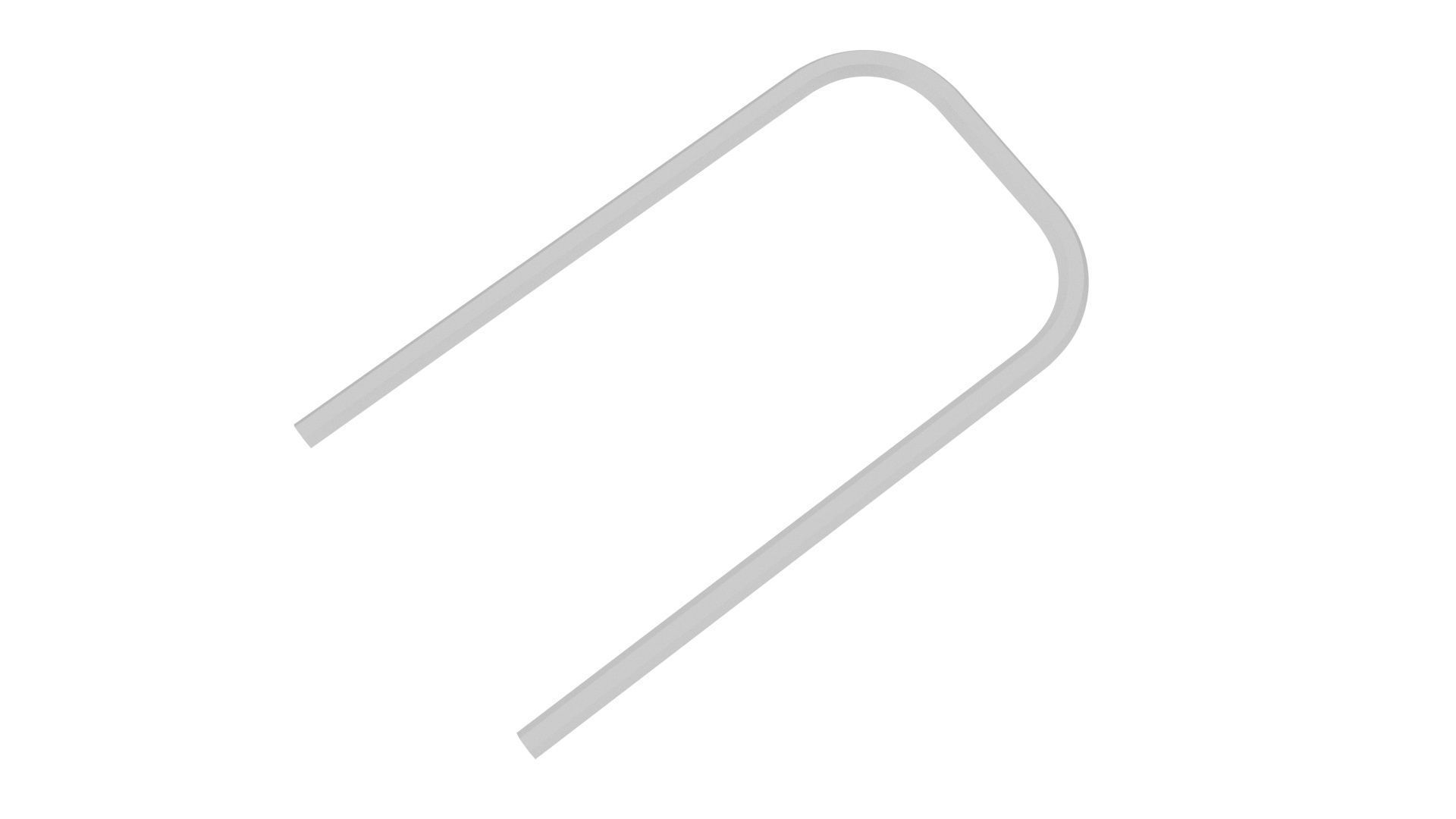 U Shaped Allen Wrench 3D model_10