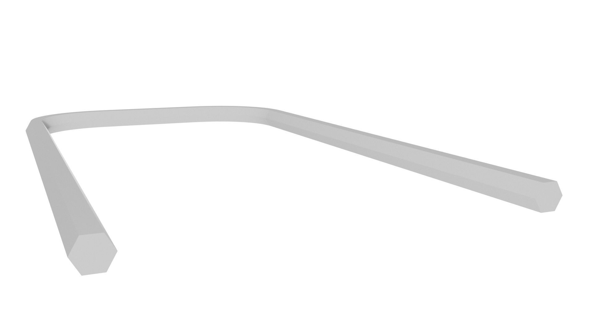 U Shaped Allen Wrench 3D model_9