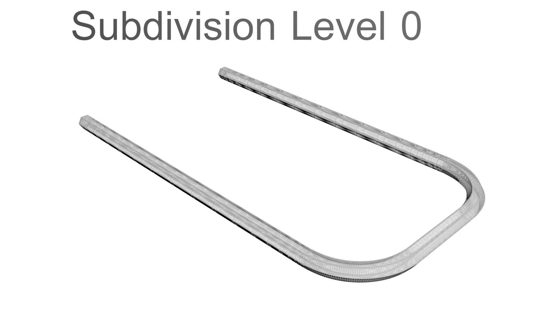 U Shaped Allen Wrench 3D model_32