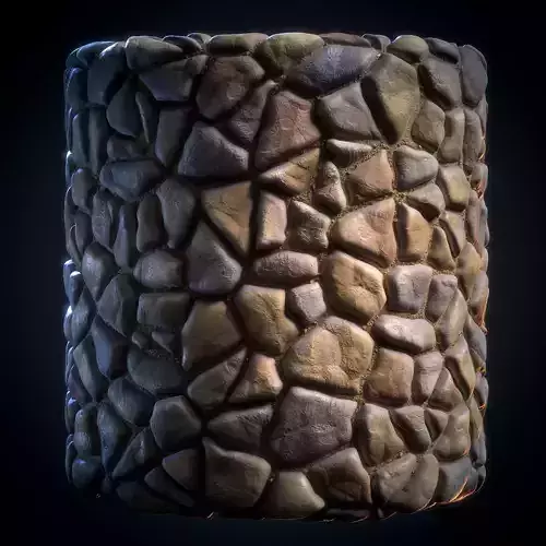 Stone Floor Material - VOL 11 - Maps - SBsar