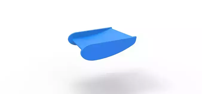 Wing of Vintage Asphalt Modified stock car Scale 1 to 25