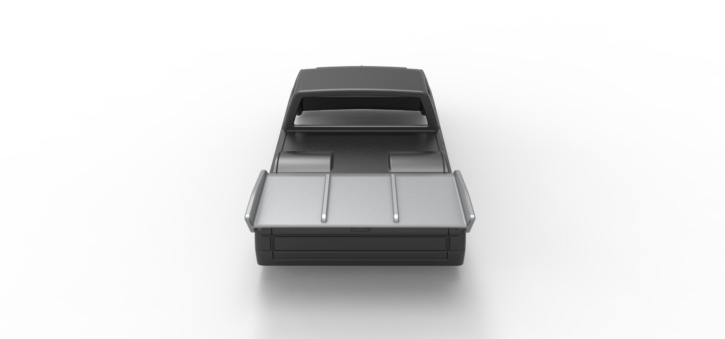 Shell of Dragster truck Scale 1 to 25 3D print model_12