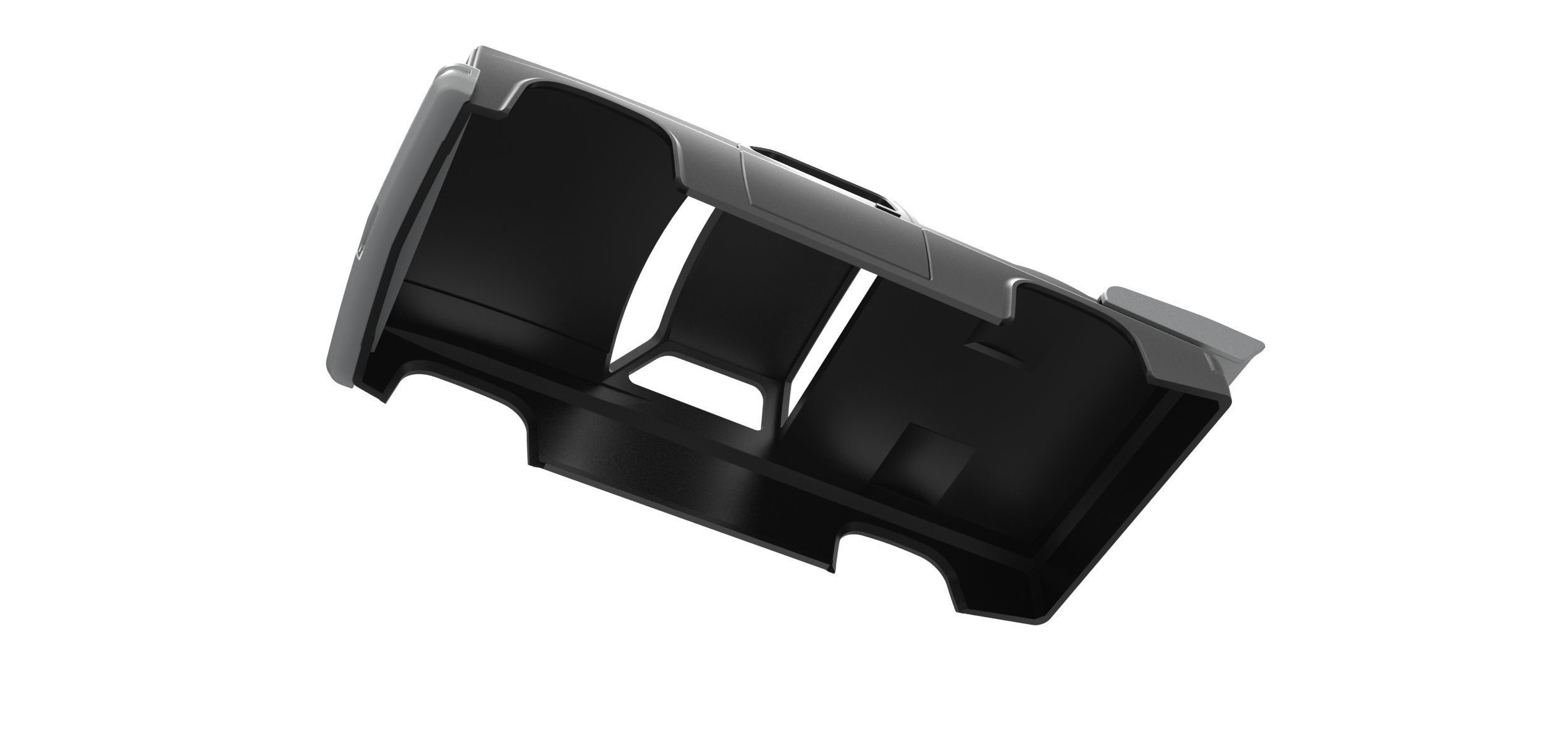 Shell of Dragster truck Scale 1 to 25 3D print model_2