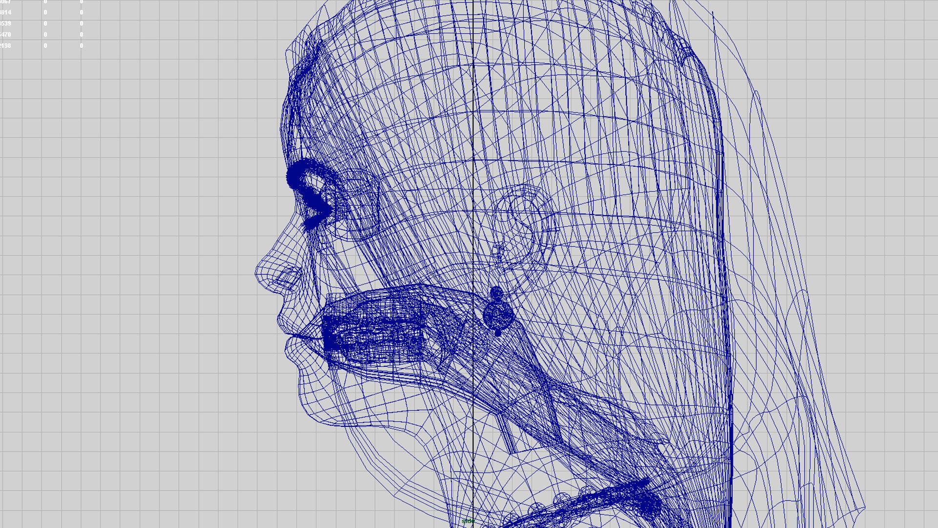 sita ram t pose  3D model_6