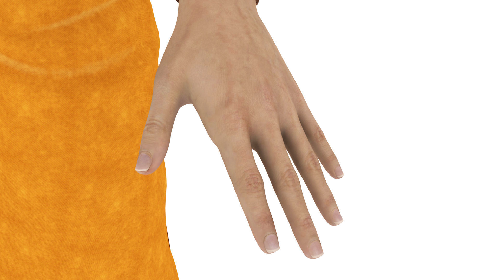 sita ram t pose  3D model_18