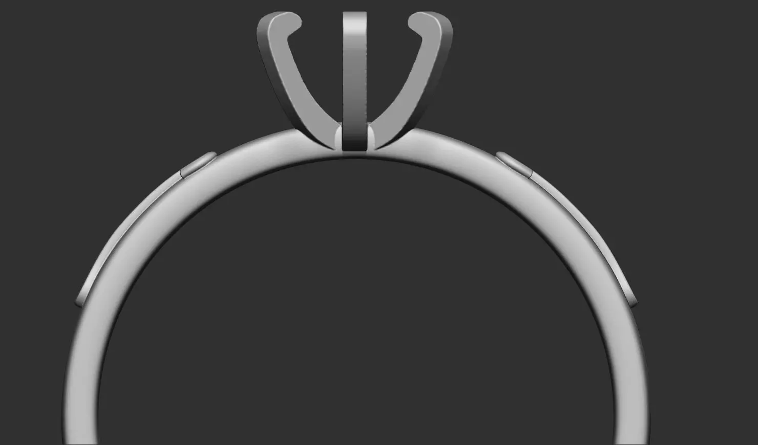 Diamond Ring 3D print model_5