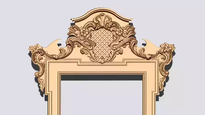 3D Decorative plaster Wall Molding N5