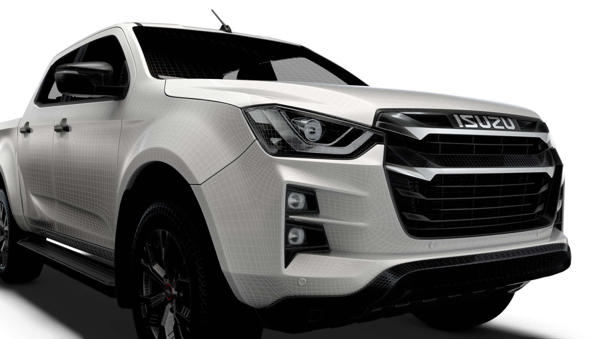 Isuzu D Max V Cross 2023 3D model_12
