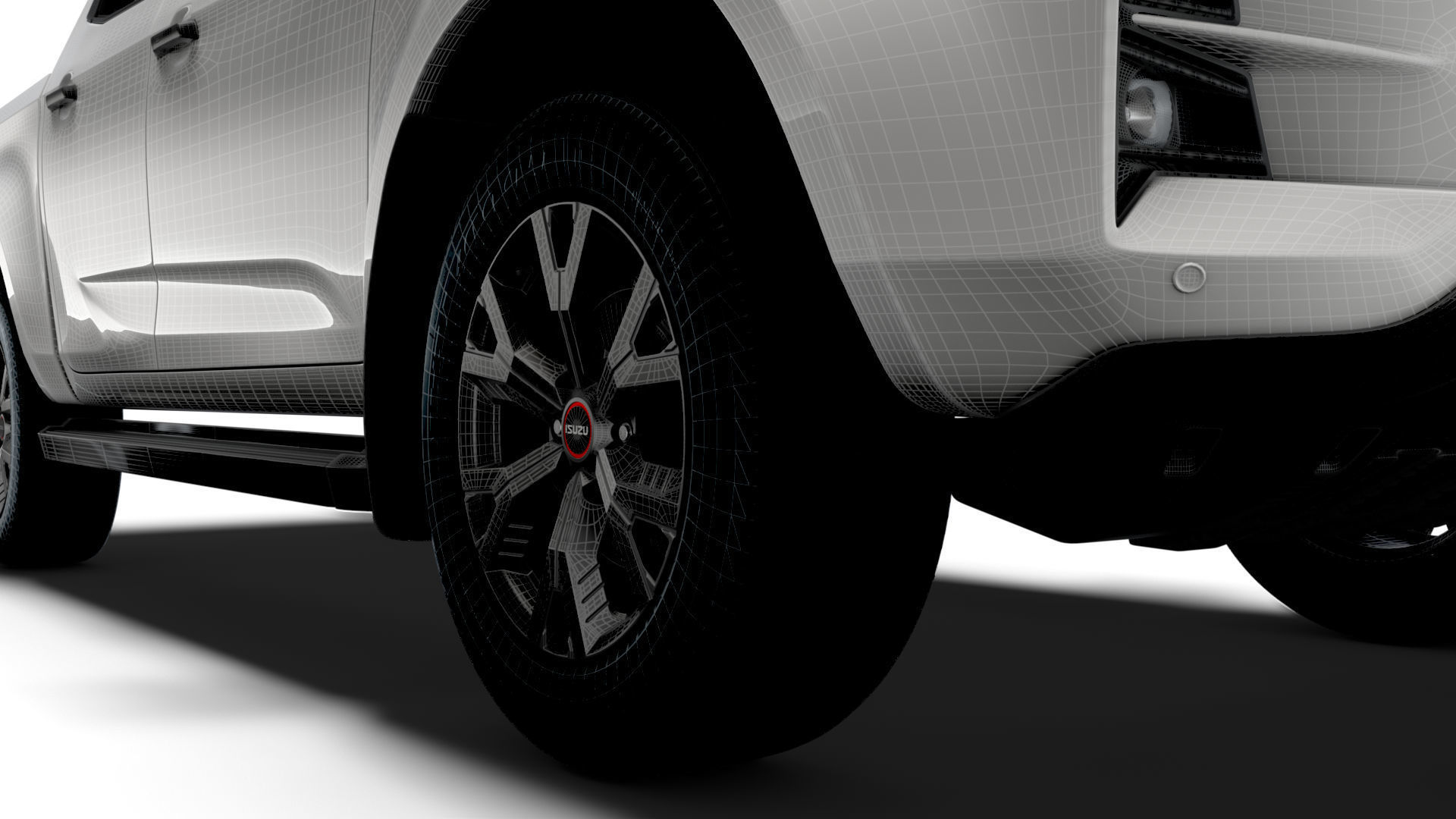 Isuzu D Max V Cross 2023 3D model_17