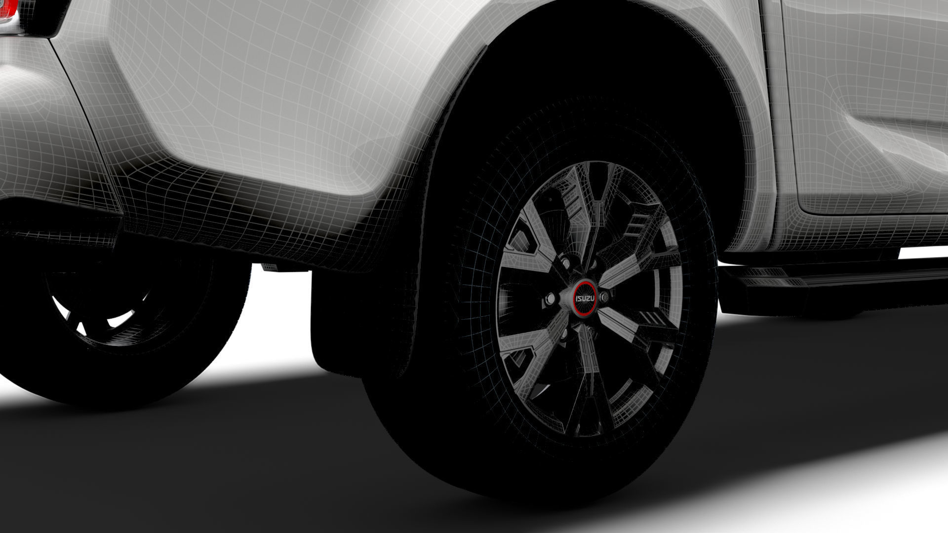 Isuzu D Max V Cross 2023 3D model_23