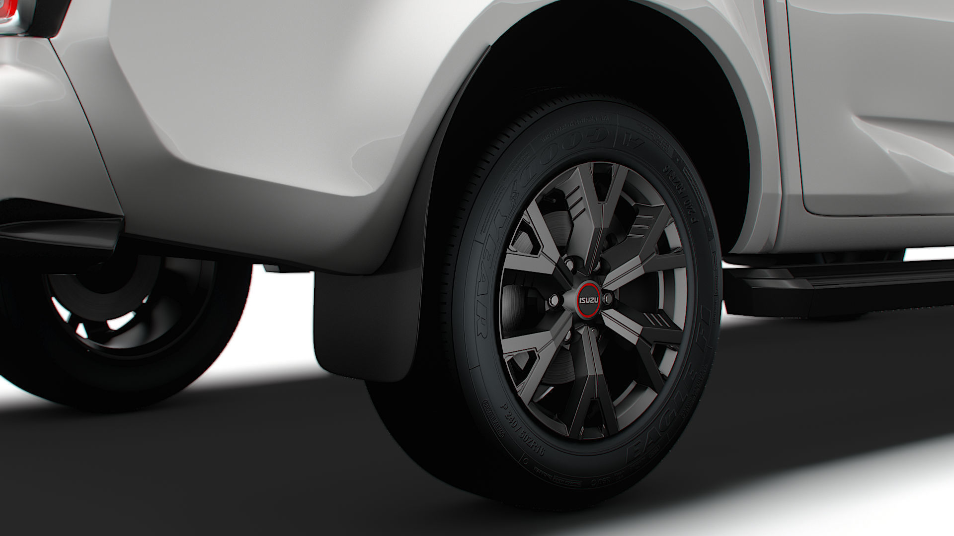 Isuzu D Max V Cross 2023 3D model_11