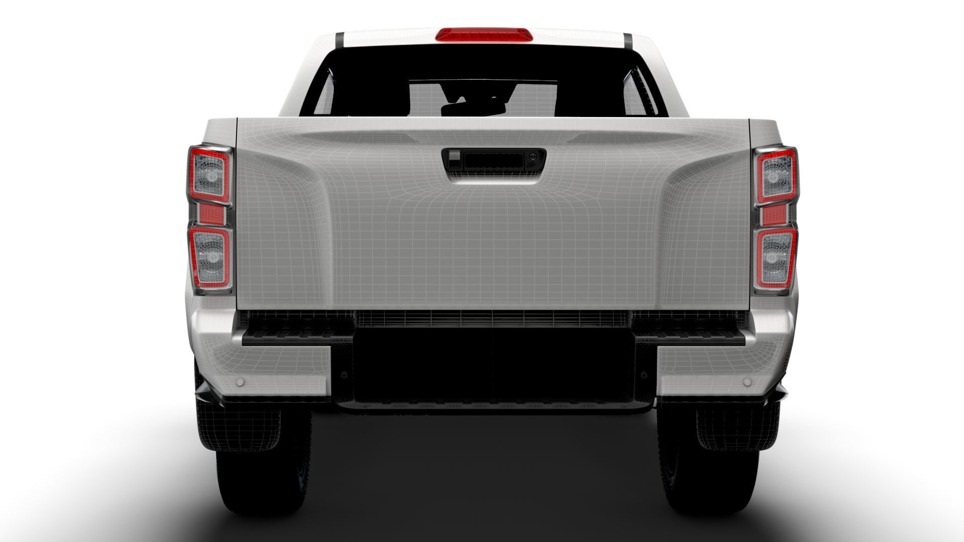 Isuzu D Max V Cross 2023 3D model_22