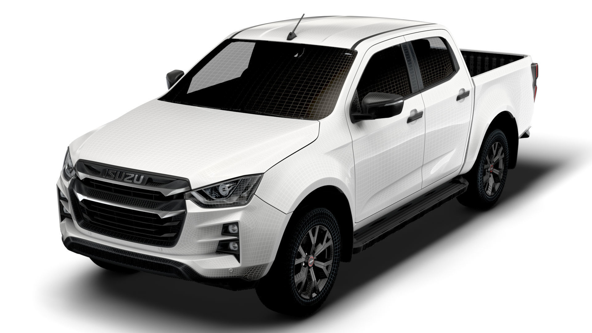 Isuzu D Max V Cross 2023 3D model_20