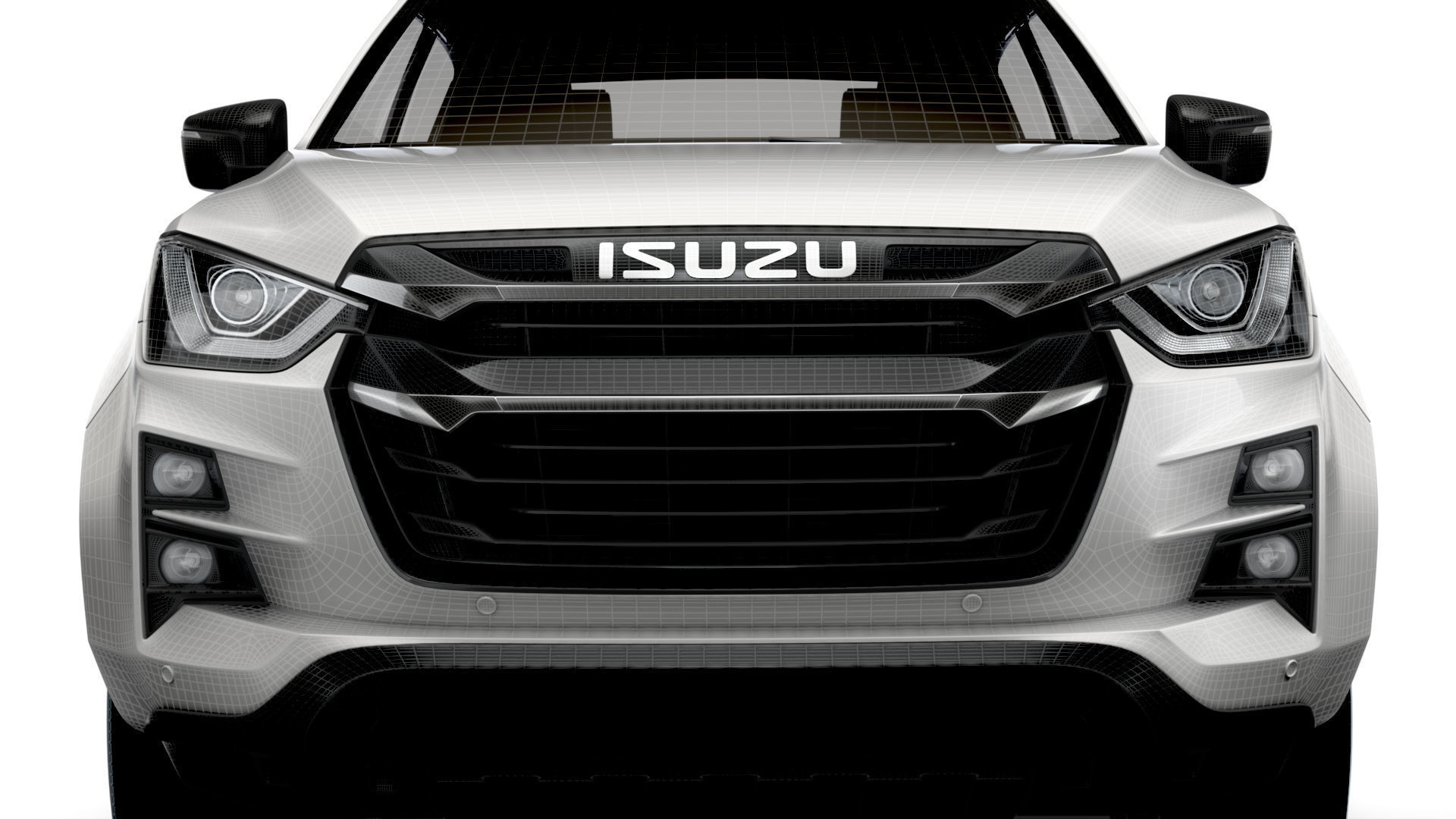 Isuzu D Max V Cross 2023 3D model_19