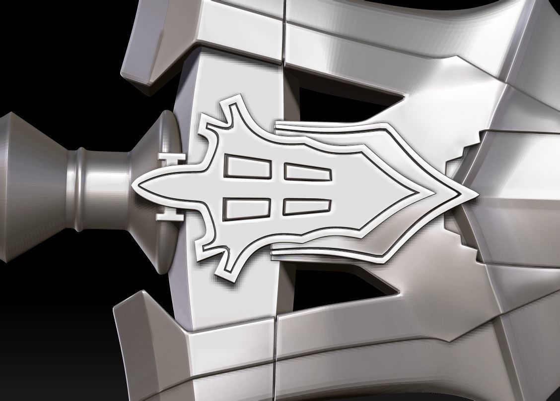 Clive Rosfield Invictus Sword STL - Final Fantasy 16  3D print model_6