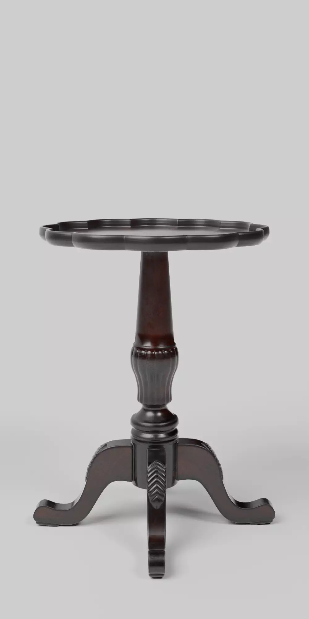 Dansby Olive Ash Side Table Low-poly 3D model_0