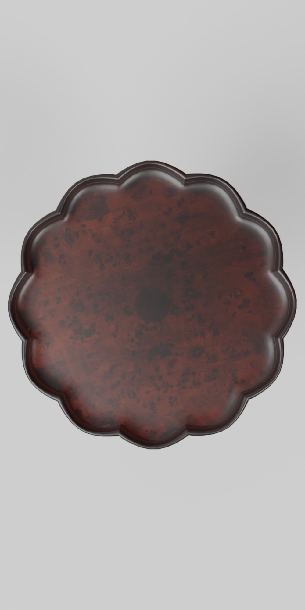 Dansby Olive Ash Side Table Low-poly 3D model_5