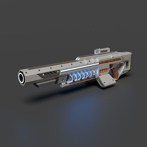 Modern AK-47 3D model