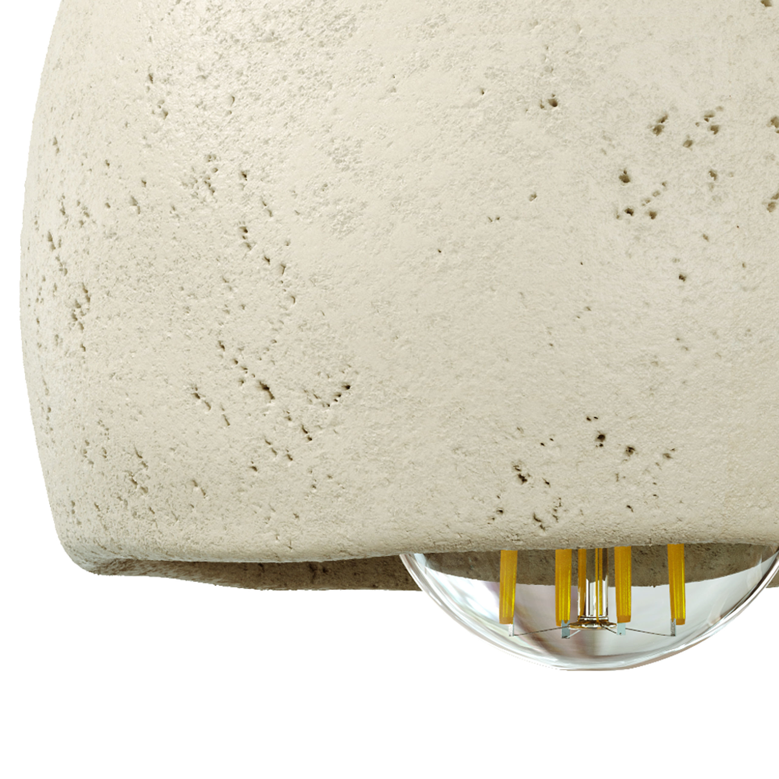 papier-mache ceiling lamp 3D model_5