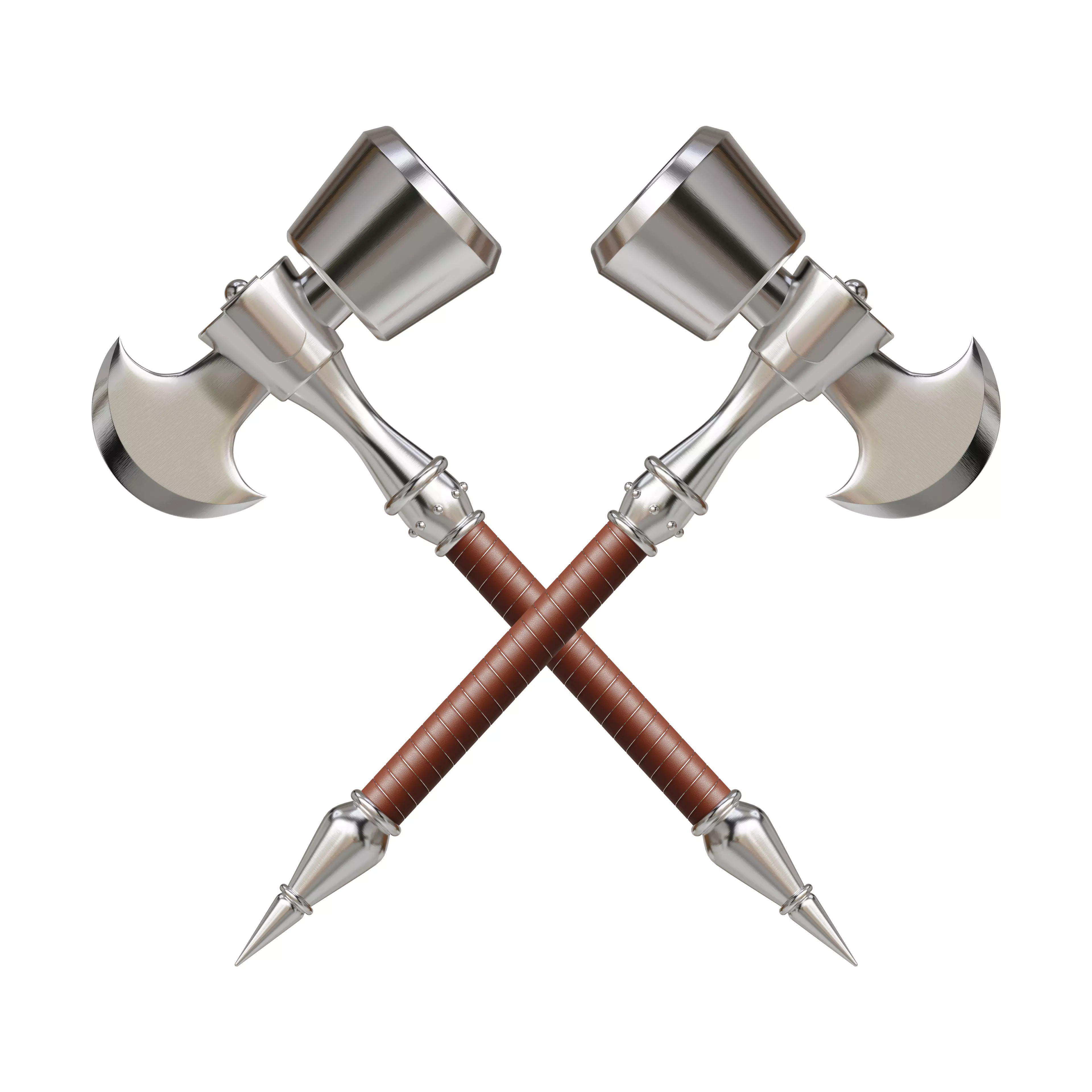 Axe gaming model 3D model_0