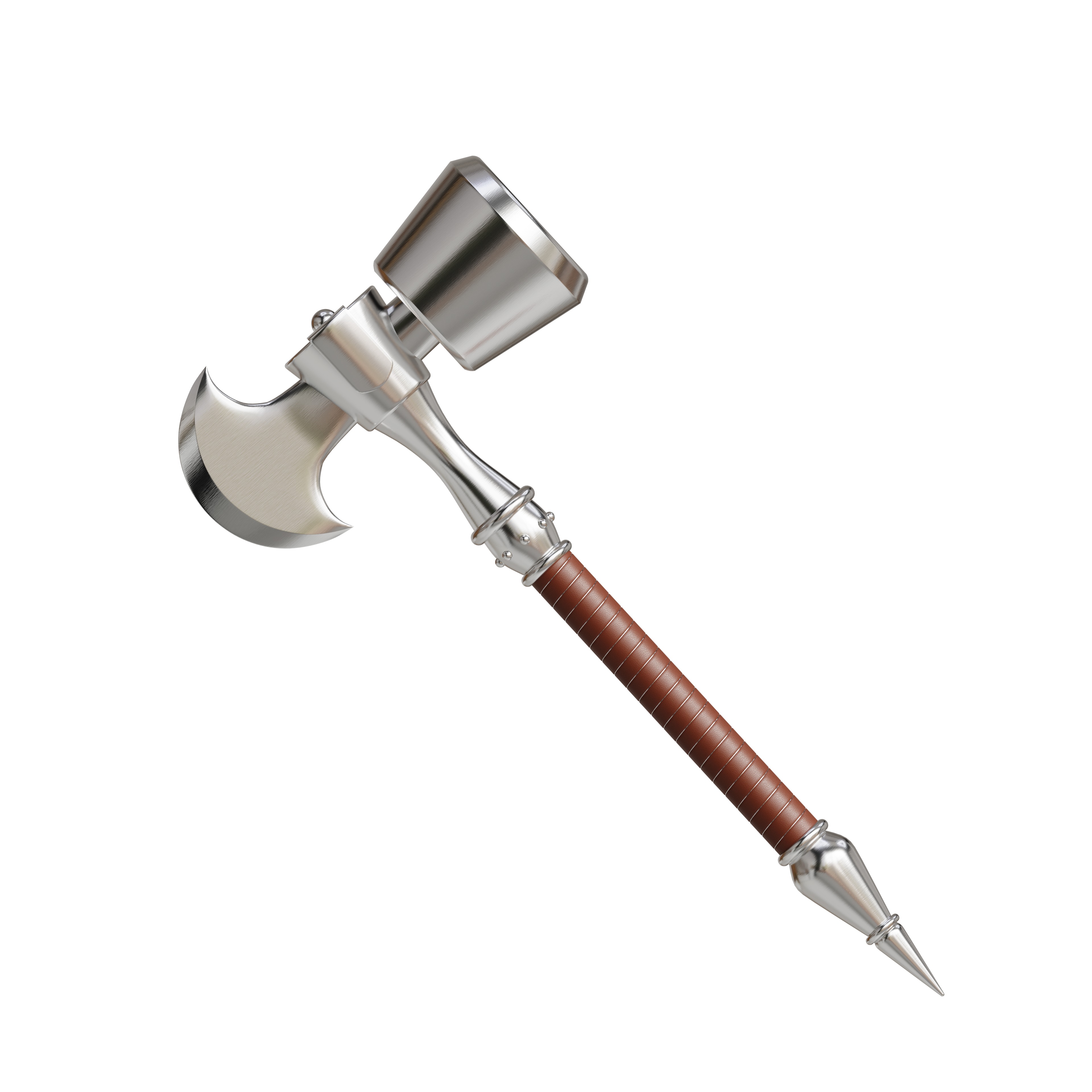 Axe gaming model 3D model_1