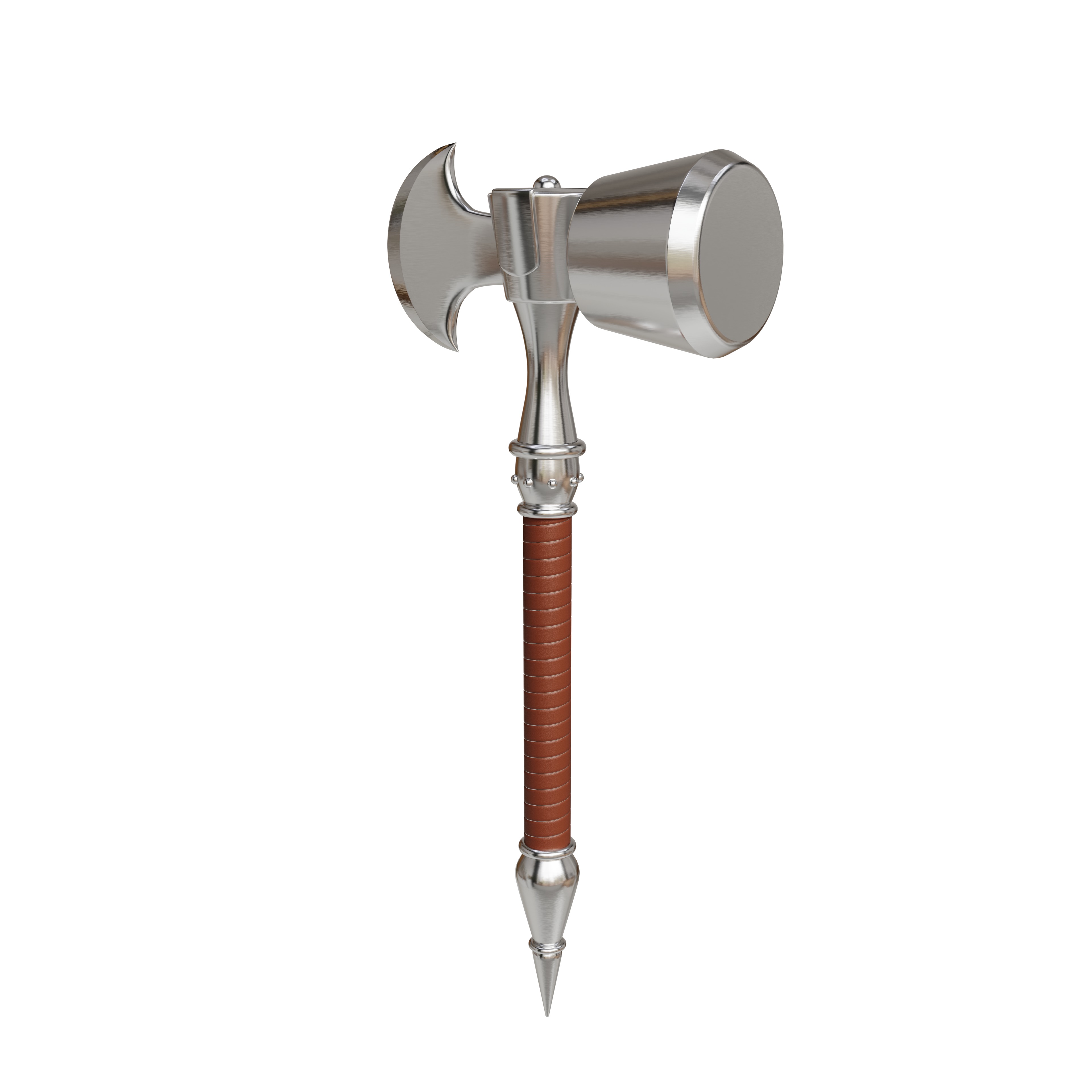 Axe gaming model 3D model_6