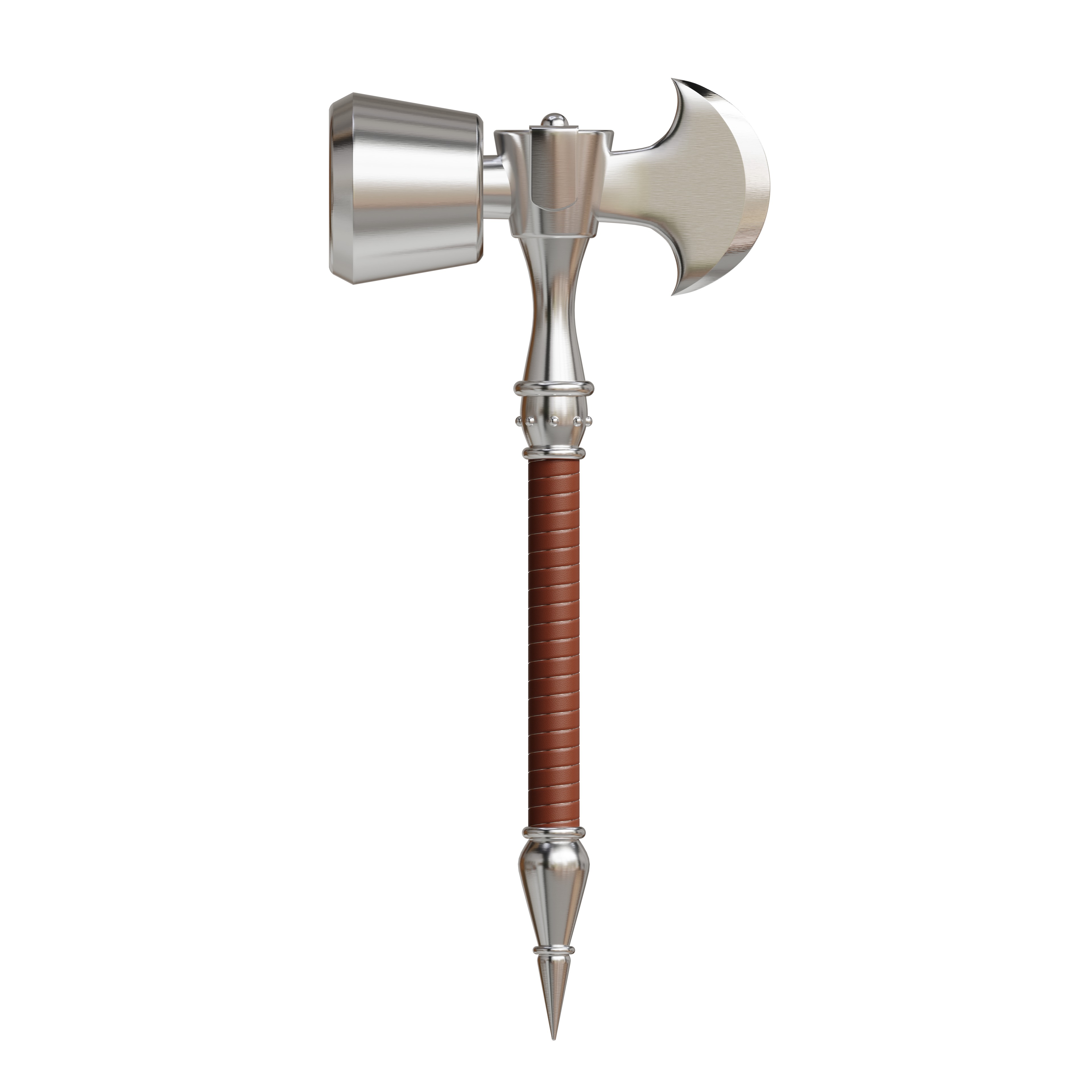 Axe gaming model 3D model_9
