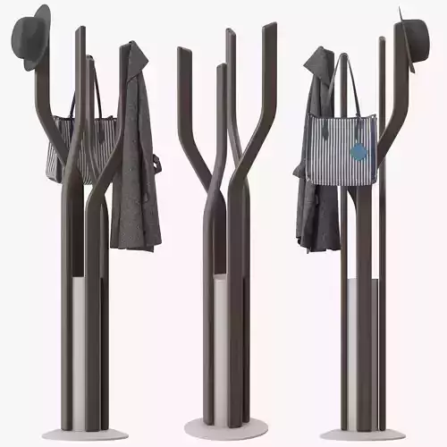 Alma Coat Rack 3D model