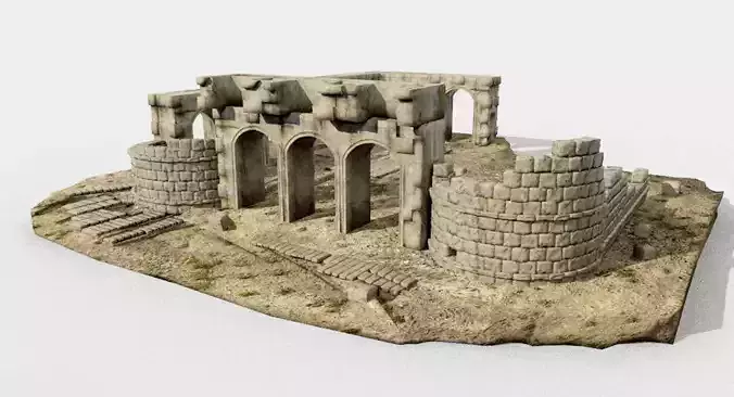 ancient roman ruins hierapolis