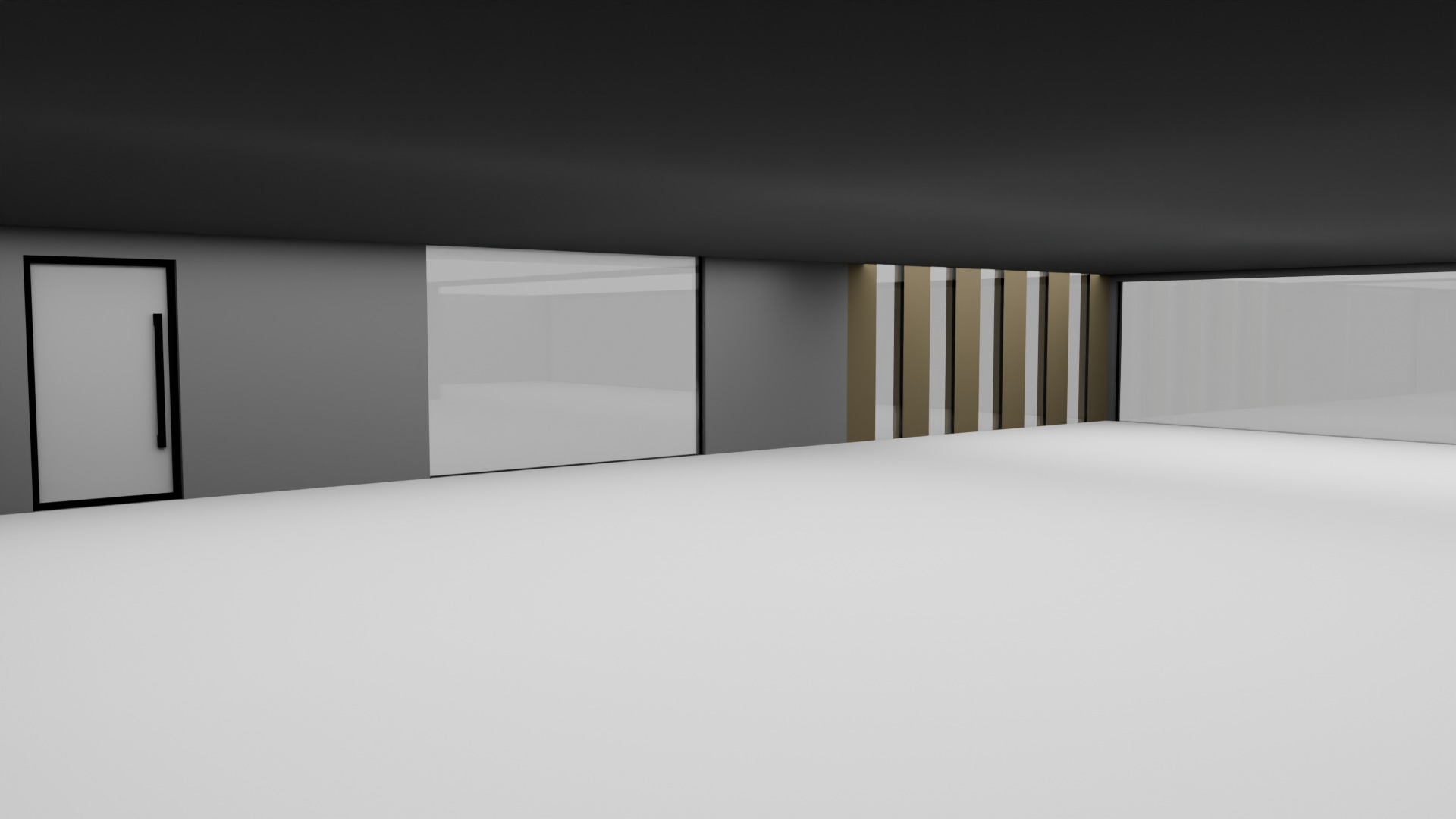 Modern house Free 3D model_2