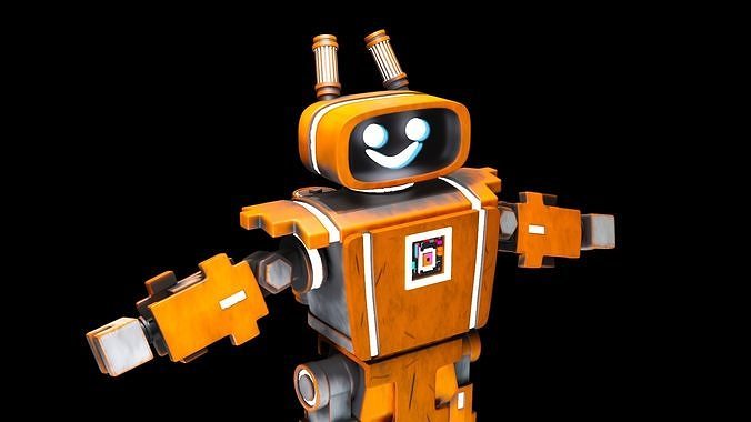  3D Palette Robot 3D model
