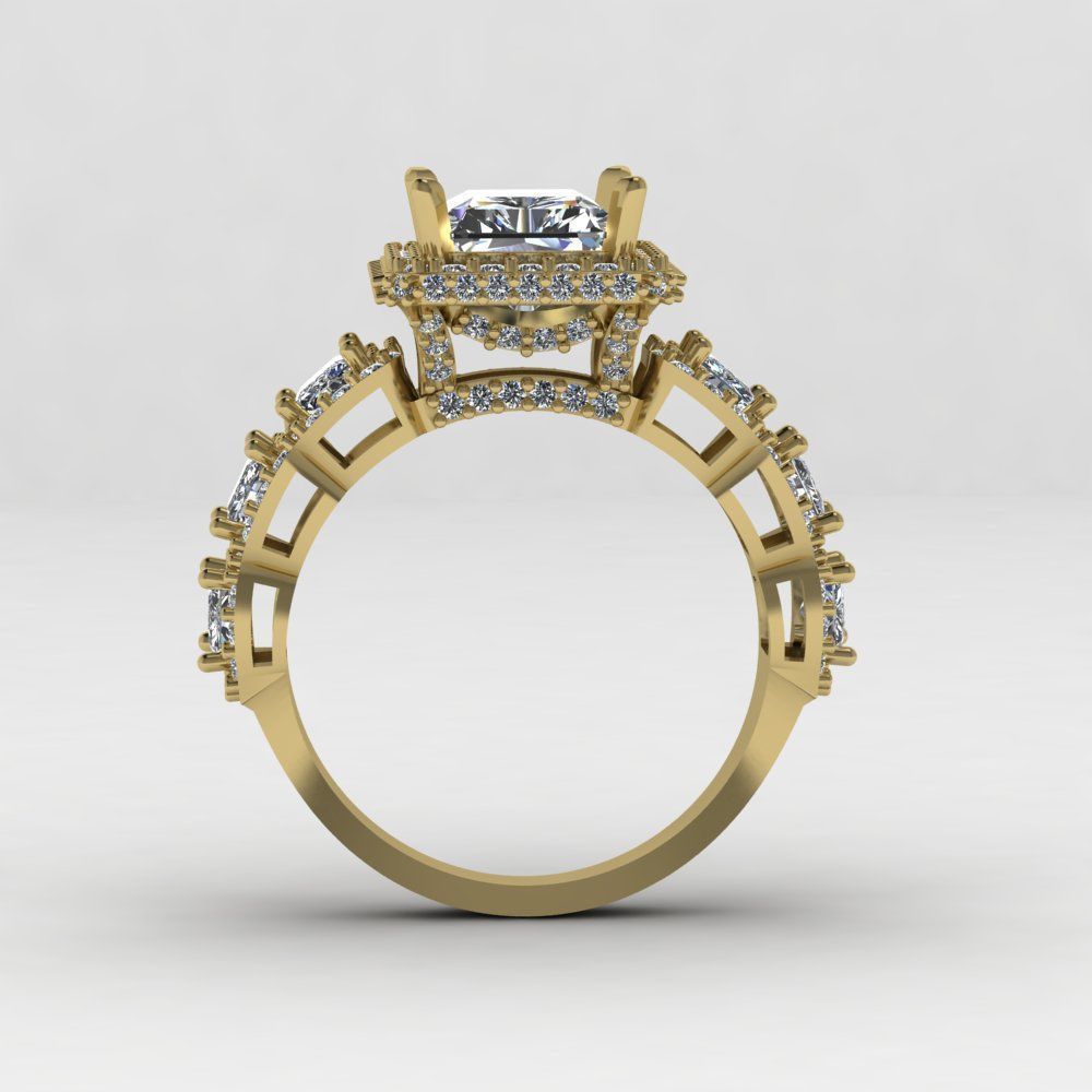 Wedding ring 04 3D print model_9