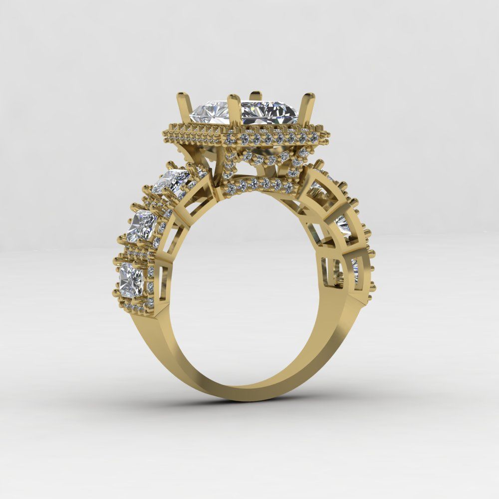 Wedding ring 04 3D print model_8