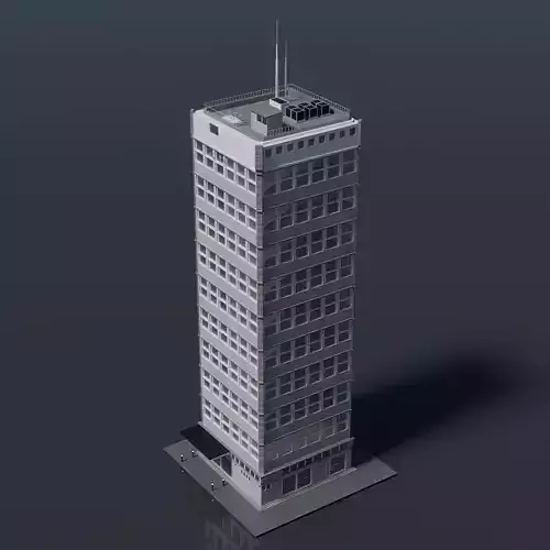 Skyscraper 1 - 3D-Model