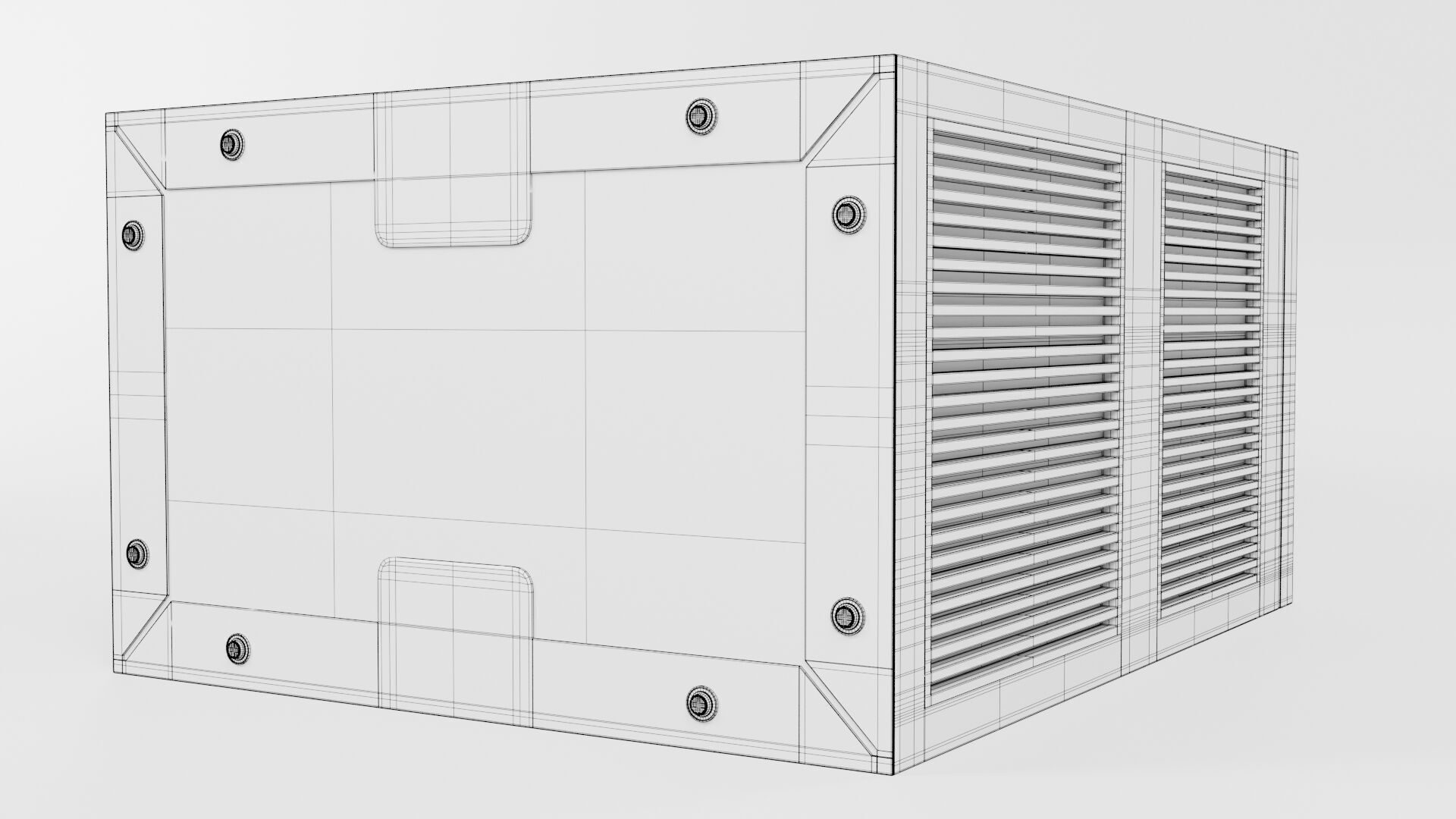Aircon Window Type CG1 3D model_6