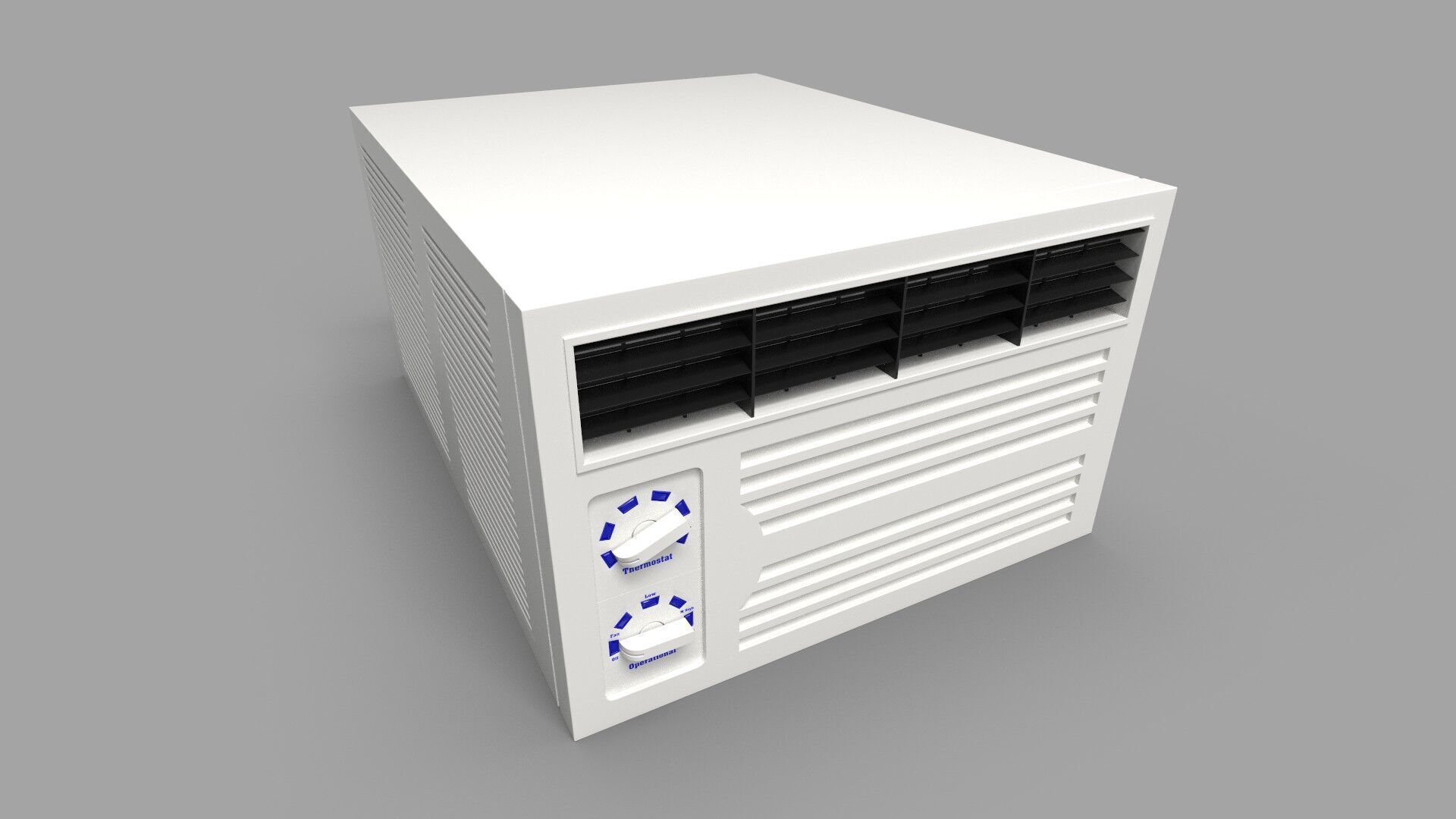 Aircon Window Type CG1 3D model_4