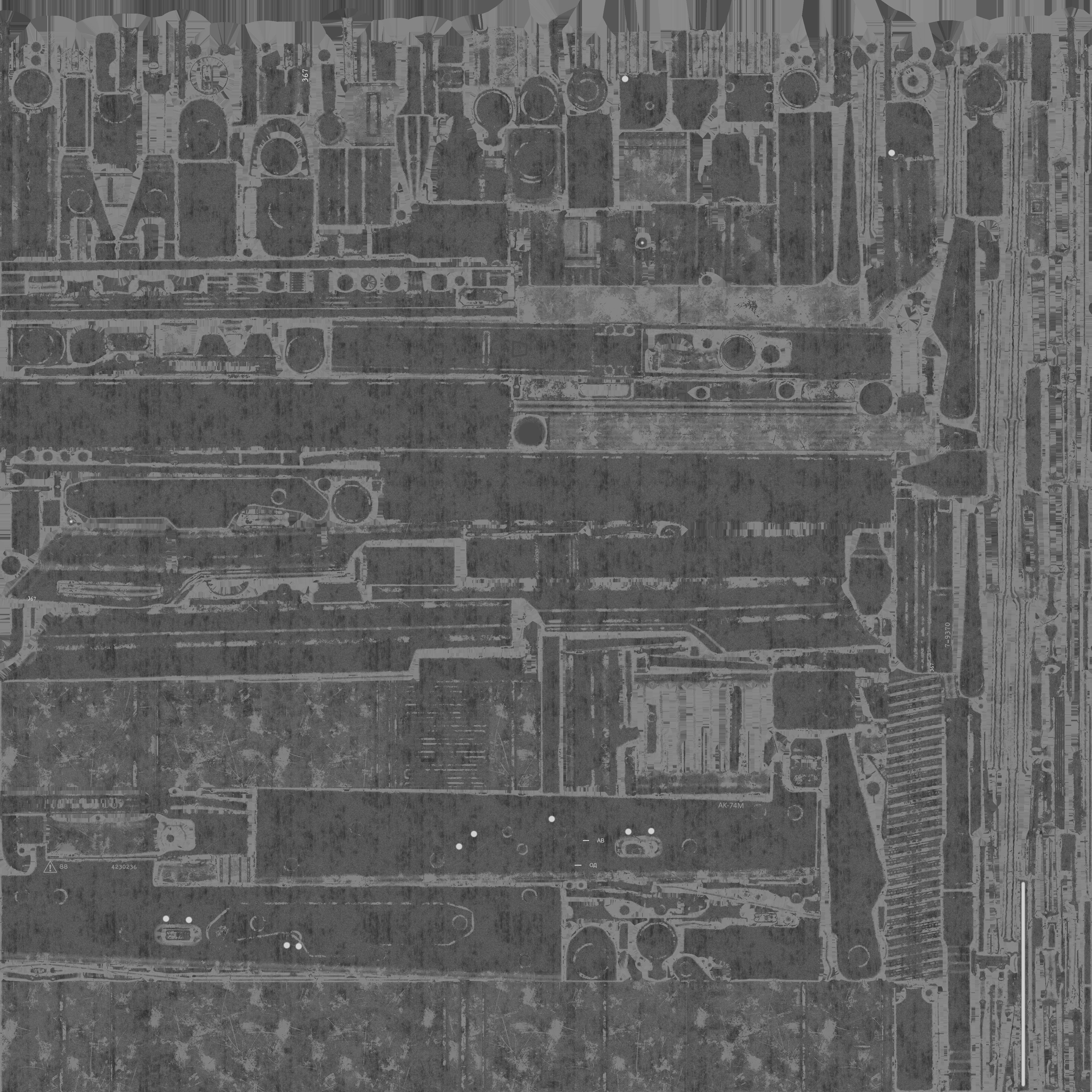 AK-74 assault riffle Low-poly Game ready Free low-poly 3D model_26