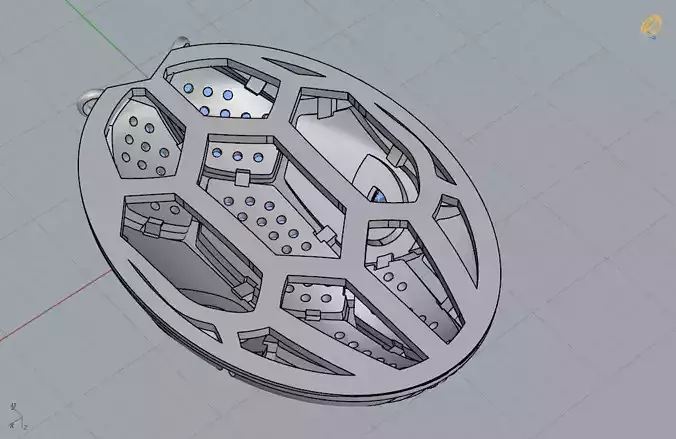 Snake Pendant 4gram 14K Yellow Gold 