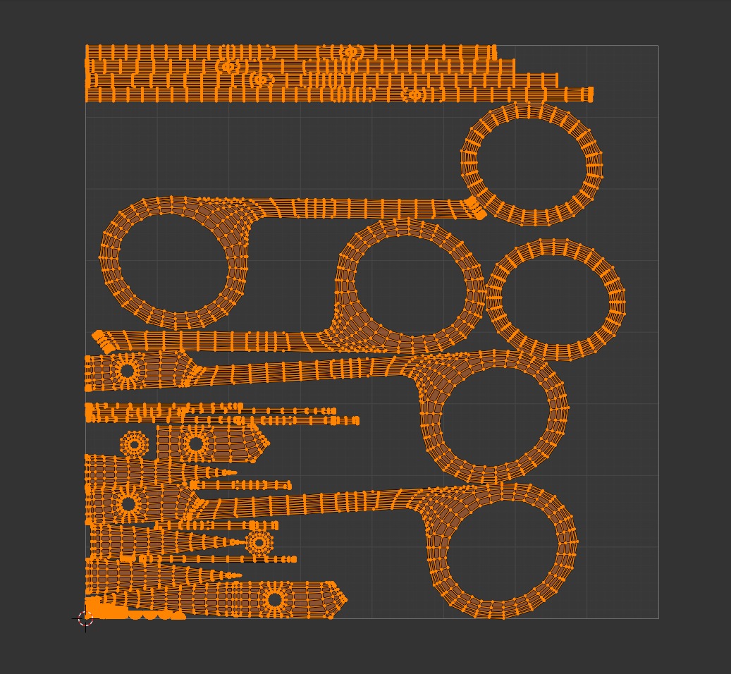 Medical Scissors Full Rigged  Low-poly 3D model_20