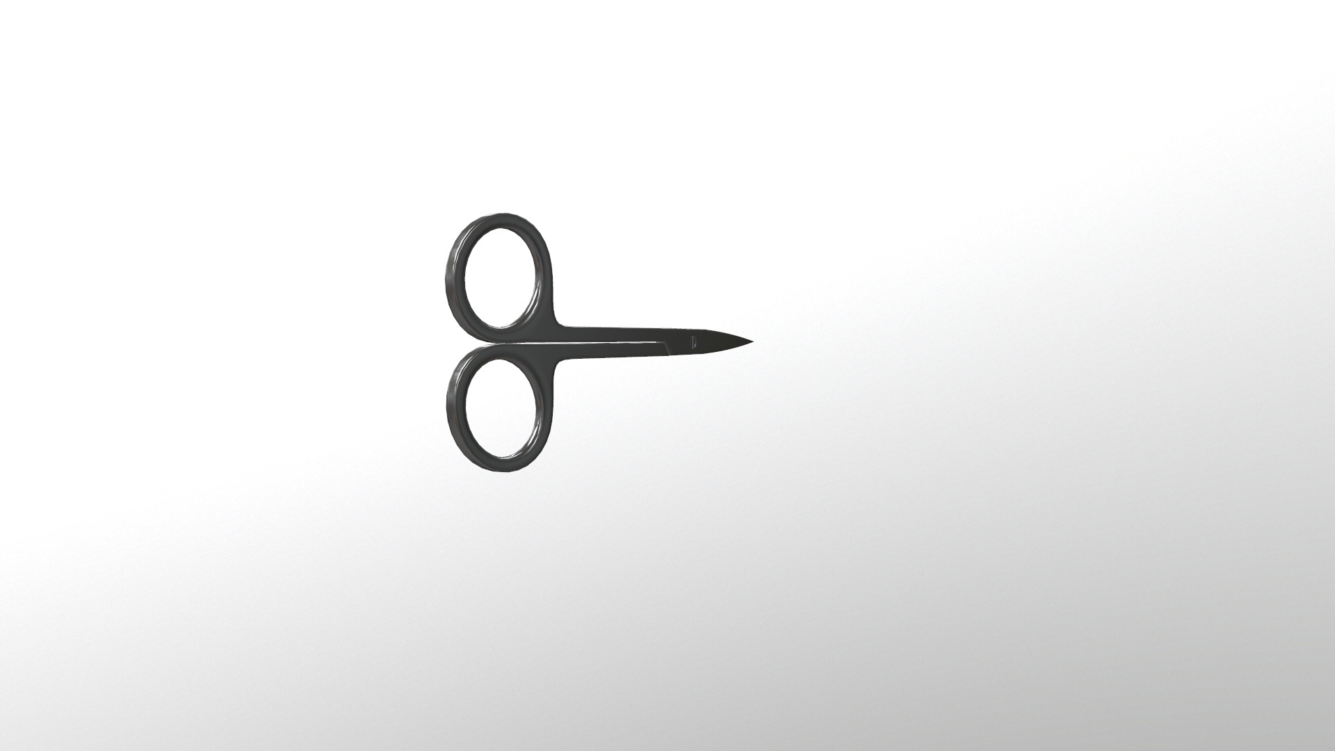 Medical Scissors Full Rigged  Low-poly 3D model_42