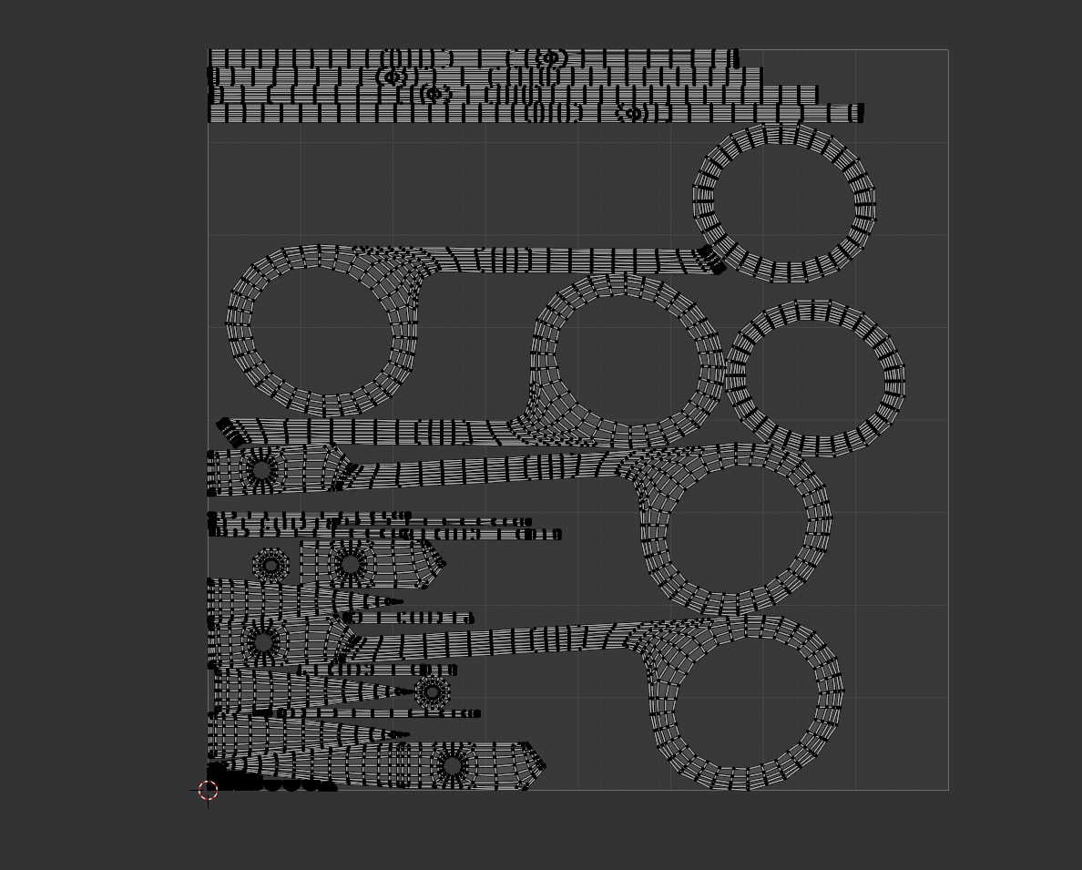 Medical Scissors Full Rigged  Low-poly 3D model_19