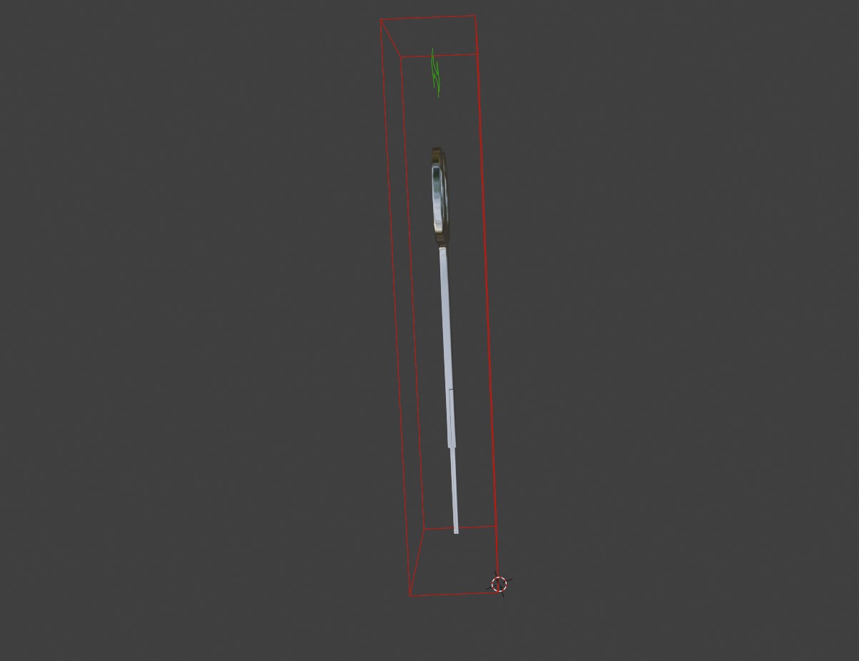 Medical Scissors Full Rigged  Low-poly 3D model_8